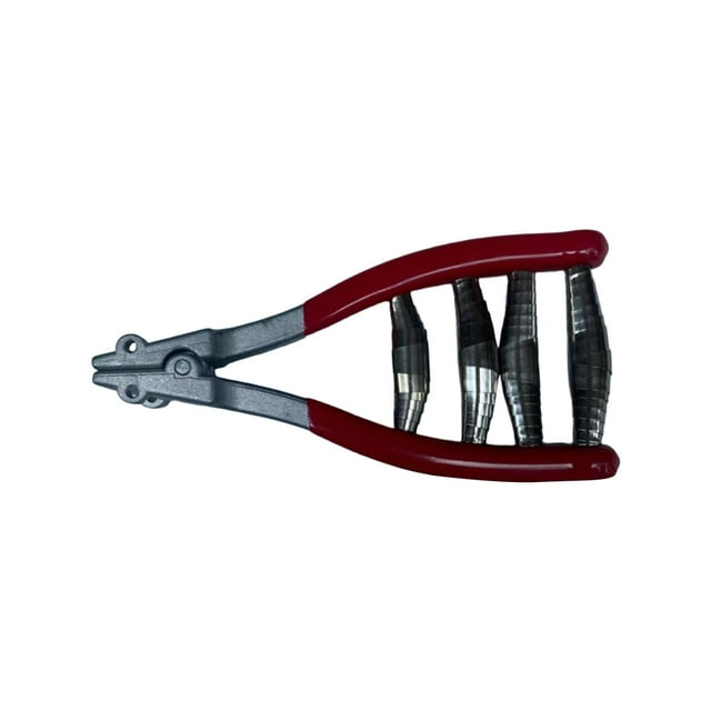 relayinert Stringing Machine Starting Clamp Durable for Squash Tennis Badminton Racquet Red Length 14 cm