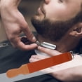 thumbnail image 5 of KAKOWELY Barber Strop Leather and Canvas Razor Strop with Hanging Buckle Double-layer Sharpening Strap20.08"X2.36"X0.39", 5 of 5
