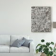 thumbnail image 3 of Trademark Fine Art 'Munich Germany City Map Black' Canvas Art by Michael Tompsett, 3 of 4
