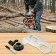 thumbnail image 2 of Mosiee Guide Bar Plate Oil Pump Worm Gear Compatible With For 340 345 For Jonsered 2150 2145 Chainsaw Enhanced Performance, 2 of 9