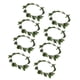 thumbnail image 1 of Diadema de Hojas Romano de Laurel Playa Baby Shower Regalos Manualidades Arte Yinane Guirnalda de la hoja verde playa, 1 of 7