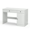 thumbnail image 5 of RichYa 47.2"W Home Office Desk with Storage Drawers,Modern Computer Writing Desk for Study, Workstation for Living Room, 5 of 11