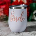 thumbnail image 2 of Wedding Tumblers - Bride Tumbler - Bridesmaid Tumbler - Maid of Honor Tumbler - Bride Tribe Tumbler - Mother of Bride and Mother of the Groom Tumbler, 2 of 9