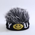thumbnail image 1 of Peluca de pelo corto para hombre, peluca de sombrero para mujer, gorra de sombrilla para primavera y verano, tocado de calle, 1 of 6