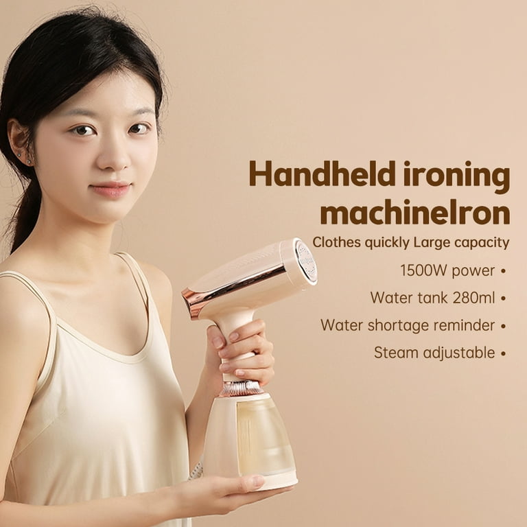 Mini Ironing Machine For Clothes Handheld Micro Steam Iron W/Water Tank US  Plug