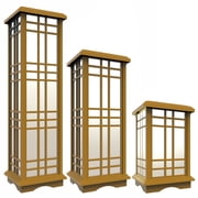 Techko Solar Zen Lanterns Bundle (3 Piece)