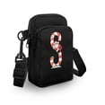 thumbnail image 3 of HELLHERO Lightweight Crossbody Sling Bags Unisex Hummingbirds Pink Flowers Polyester Travel 4.33x1.97x7.09 Double-layer, 3 of 7