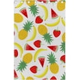 thumbnail image 5 of Coolnut Room Darkening Window Curtains Drapes Bright Summer Fruits Thermal Insulated Grommet Blackout Curtains 84x55 in 2 Panels, 5 of 6