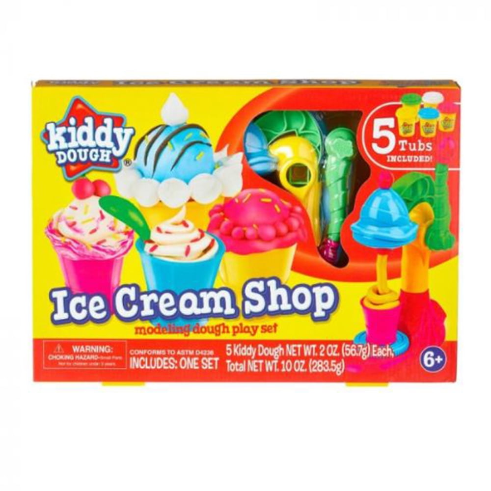 Kiddy Dough Ice Cream Shop, 5 Tubs Ages 6+ Walmart Canada