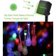 thumbnail image 5 of Cadena de luces solares para decoración de exteriores, fácil de usar y con energía solar, luces de hadas impermeables con forma de gota de agua para decoración de jardín, patio, porche (19,7 pies,, 5 of 6