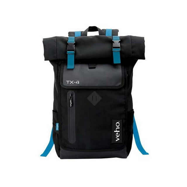 Veho TX-4 Backpack Rucksack Notebook /Laptop Bag up to 17-in with USB Charging Port - Black
