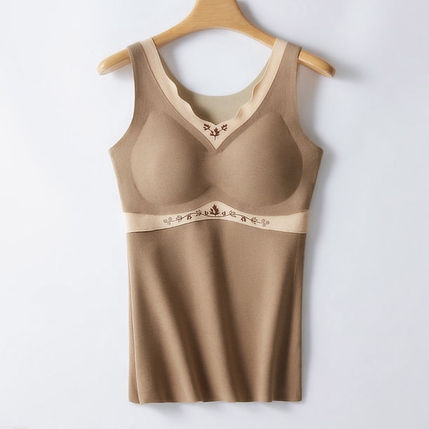 Ropa interior térmica para mujer, de invierno, con autocalentamiento, de encaje, cálida y sin costuras, de forro polar, resistente al frío.