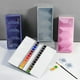 thumbnail image 4 of BRIGHTFUFU Cajas de hierro vacías Caja de subpaquete de acuarela Caja de almacenamiento de pigmento sólido Caja de pintura simple con 24 rejillas de pintura, 4 of 8