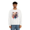 thumbnail image 6 of Unisex Floral Bear Sweatshirt, Animals Sweatshirt, Floral Sweatshirt, Art Design Sweatshirt, 6 of 72