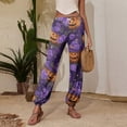 thumbnail image 6 of Halloween Pajama Pants for Women Halloweens Cute Print Pjs Pants Plush Pajama Bottom Sleepwear Matching Pajamas Halloween Christmas Gifts, 6 of 6