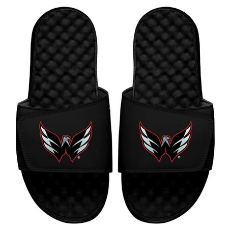 

Men s ISlide Black Washington Capitals Ice Clipping Mask Slide Sandals