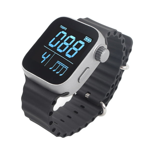 40-240 Smart Instruments Counting Watch for Running, Wearable Vibrating Metronome Wrist Watch Music Instruments