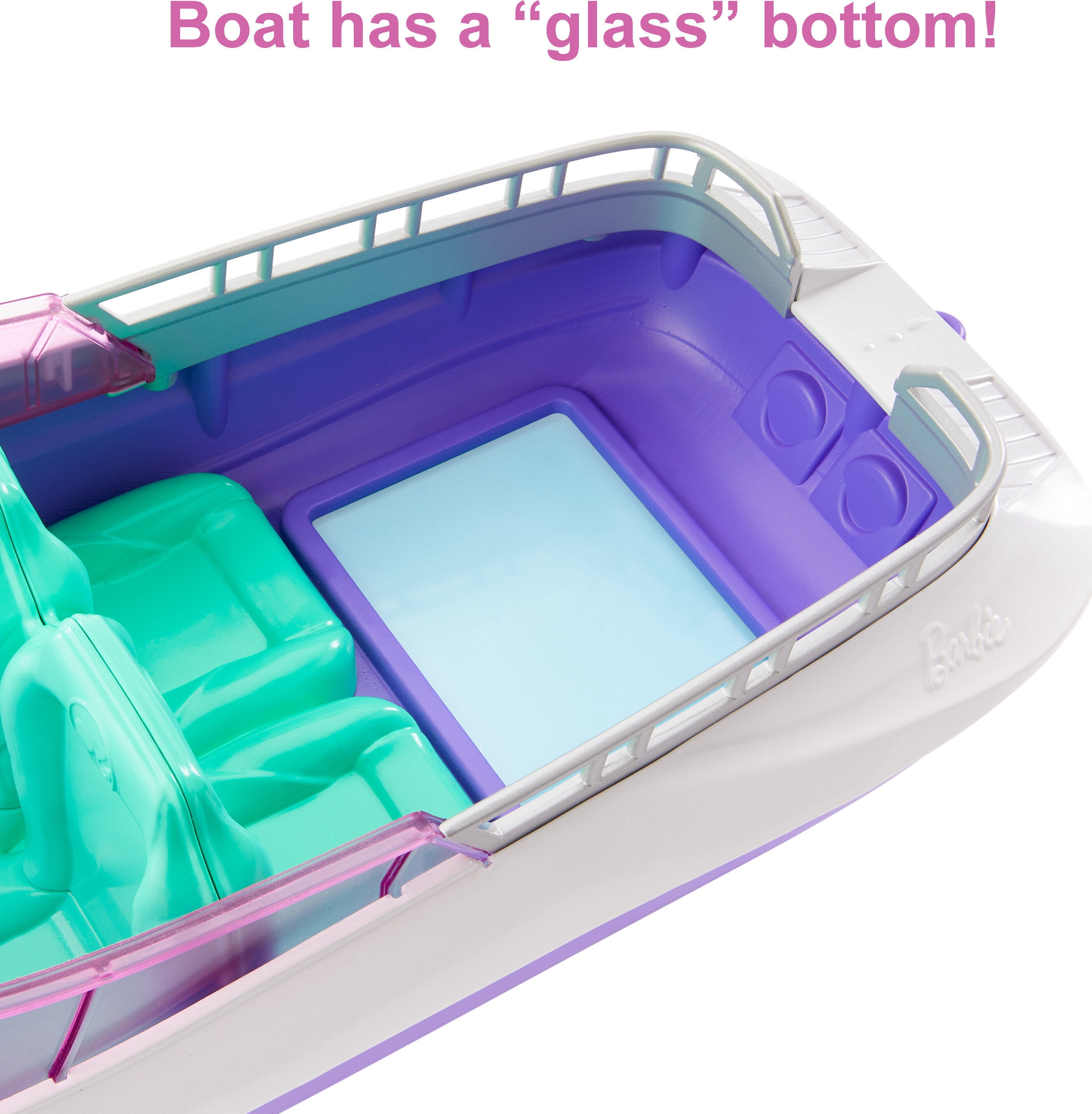 Barbie Mermaid Power "Malibu" and "Brooklyn" Dolls with Boat Playset and Ocean Accessories
