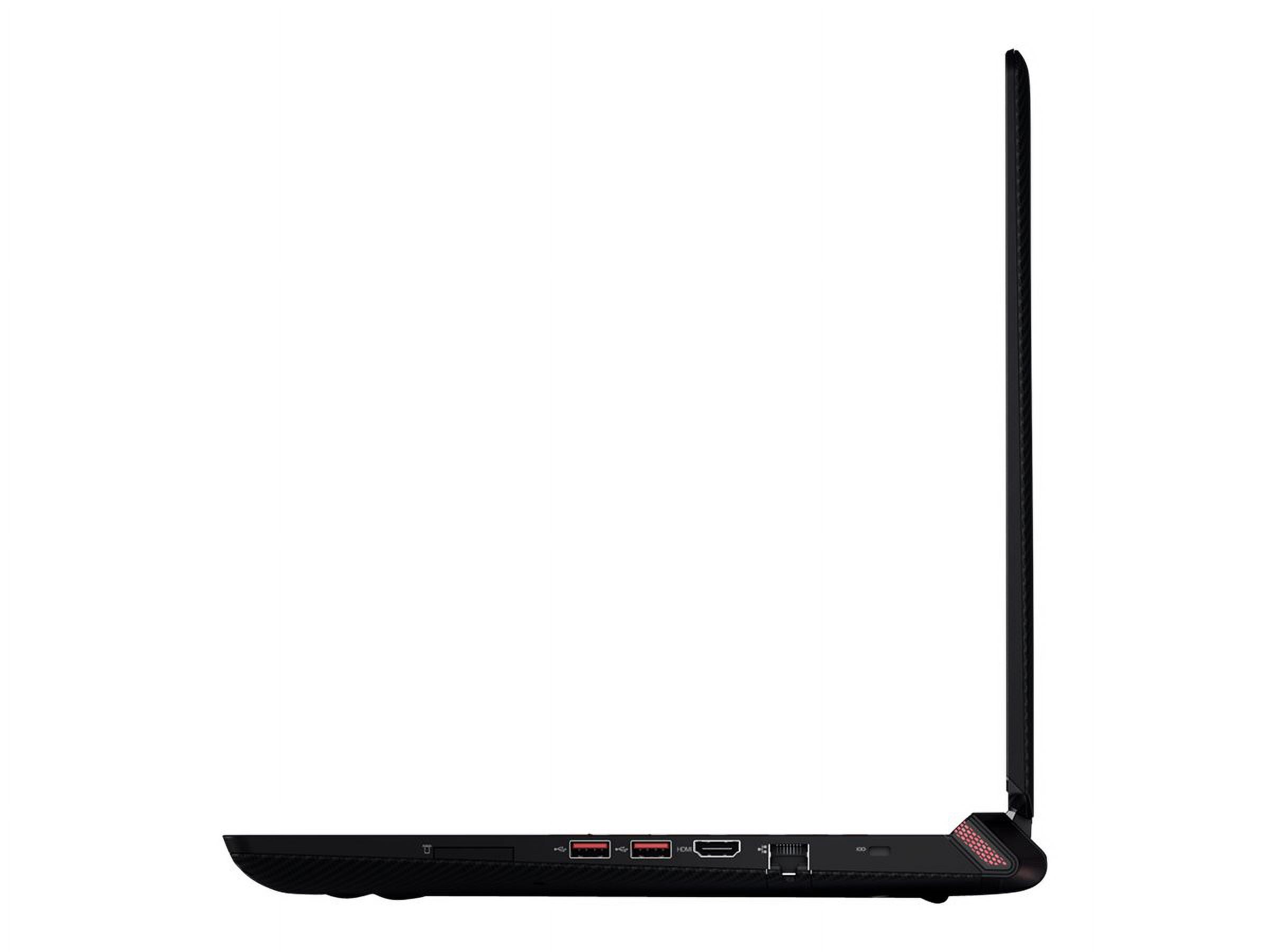 Lenovo IdeaPad Y700-14ISK 80NU - Intel Core i7 - 6700HQ / up to 3.5 GHz - Win 10 Home 64-bit - Radeon R9 M375 - 8 GB RAM - 128 GB SSD + 1 TB HDD - 14" IPS 1920 x 1080 (Full HD) - Gigabit Ethernet - Wi-Fi 5 - black - kbd: US