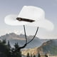 thumbnail image 2 of Sombrero de paja estilo Panamá: sombrero ligero y transpirable para actividades al aire libre y playa en verano, 2 of 3