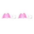 thumbnail image 1 of relayinert Fashionable And Interesting Motorcycle Cute Plush Cat Ears Cosplay Cat Ears Styling For Car Pink 2Set, 1 of 1