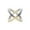 E, variant on TopLLC Jewelry Tools X-shaped Scarf Buckle Three-ring Scarf Buckle Scarf Accessories Scarf buckle