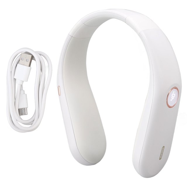 Calentador de cuello eléctrico con carga USB, minicalentador de cuello colgante portátil, ajuste de 4 engranajes, calentador de manos para viajes de invierno