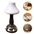 thumbnail image 4 of Lámpara de noche de madera en miniatura (2 unidades) - Lámpara de mesa decorativa para casa de muñecas - Iluminación en miniatura para decoración de casas en miniatura, accesorios de mesita de noche, 4 of 5