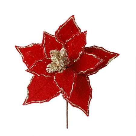 

Artificail simulation flower for Christmas tree and wedding decoration