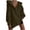 Army Green, variant on Women'S Athletic Hoodies Casual Fashion Solid Color Pullover Long Sleeved Loose Soft Comfortable Winter Hooded Sweater Tops Army Green S