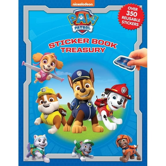 Sticker Book Treasury: Paw Patrol Sticker Book Treasury (Hardcover)