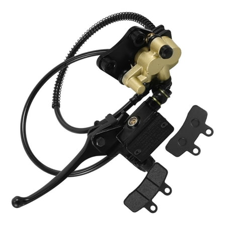 Niceauty Chinese ATV Rear Brake Caliper Stainless Steel Brake Assembly Black 1 Set For Motorcycle And Dirt Bike