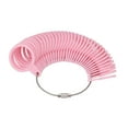 thumbnail image 1 of Finger Size Measuring Tool, Ring Sizer Set Pink High Accuracy Anti Wear Compact  for Jewelry Makers Workers Shops, 1 of 7