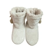 Daeful LADIES WOMENS WARM BOOTIE SNOW BOOTEE WINTER ANKLE BOOTS SLIPPERS