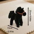 thumbnail image 6 of Garloy Soft Adorable Horse,Gifts For Horse Lovers,Horse Plush Toy,Walking Horse,Play Horses,Plush Doll,Horse Plush,Plush Stuffed Animal Toy,Small Plush Toys Gifts,Horse Stuffed Animal,9.8"x5.9", 6 of 9