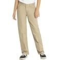 thumbnail image 4 of Real School Girls School Uniform Flat Front Low Rise Pants, Sizes 4-16 & Plus, 4 of 6