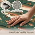 thumbnail image 6 of ODIKA 8'x10' Washable Area Rug Fish Vintage Fishing Trout Bass Canned Bathroom Doormat Lure for Dining Room, Large Office, Lounge, Non-Slip Chair-Friendly Mat, 6 of 7