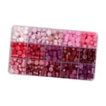 thumbnail image 1 of GUOOL 15 Compartiments Perles Outils de Fabrication de Tampon pour Invitations Enveloppes Rouge, 1 of 5