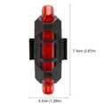 thumbnail image 2 of Bicicleta LED parpadeante de la lámpara trasera Ciclismo Accesorios de bicicleta de bicicleta White 2pcs, 2 of 8