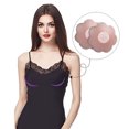 thumbnail image 4 of Pâtes de Silicone pour Femmes Roses - Couvercles Réutilisables en Silicone Adhésif - 2 Paires, 4 of 5