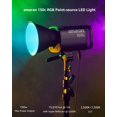 thumbnail image 2 of Lámpara de vídeo Aputure Amaran 150V RGB 150W Bowens Mount, 2 of 7