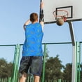 thumbnail image 5 of Sikiie Colorful Snake Basketball Jersey Reversible Men's Mesh Athletic Sports Shirts Training Practice S-4XLSmall, 5 of 6
