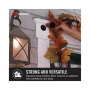 VELCRO Brand Industrial Strength Hook & Loop Fasteners Stick-On Adhesive | Holds up to 10 lbs on Smooth Surfaces | Indoor Outdoor Use, Strips, 2 Sets, 9020, 4in x 2in Size (2pk)