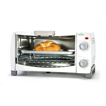 Rival 4 Slice Toaster Oven - Walmart.com - Walmart.com