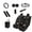 Colorful Sea Turtle Hibiscus, variant on Yuyamidu Music Note Piano Car Seat Covers Set 13 Pcs Steering Wheel Cover Seat Belt Cover Trash Can Rear View Mirror Cover Cup Coasters Chapstick Holder Keychains Gifts for Men Woman