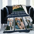 thumbnail image 3 of Customized Blankets with Photos Personalized Picture Collage Blanket Soft Using My Own Photos Custom Gifts for Halloween, Family, Friends Gifts-76X100cm, 3 of 5