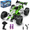 Green, variant on UUGEE RC Cars Toys for Boys,15MPH High Speed Remote Control Cars with Headlight,RC Truck Off Road for Kid 6-12 Christmas Birthday Gifts