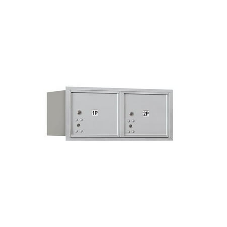 - Salsbury Industries Recessed USPS Aluminum 2 Unit Parcel Locker