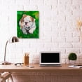 thumbnail image 2 of Stupell Industries English Bulldog Puppy Dog Pet Animal Watercolor Painting Canvas Wall Art by George Dyachenko, 2 of 6