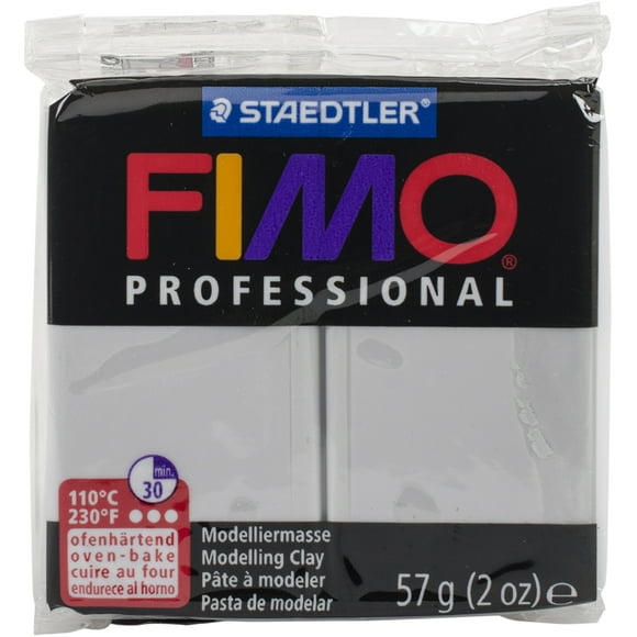 Fimo Professional Soft Polymer Clay 2oz-Dolphin Grey